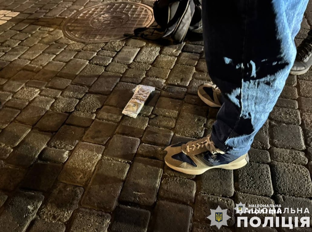 Вилучені кошти. Фото: поліція Львівської області