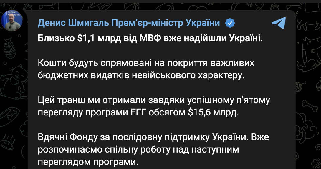 Гроші МВФ