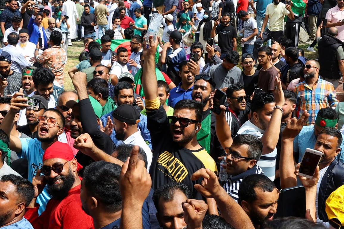 Протесты в Бангладеще 5 августа 2024 года