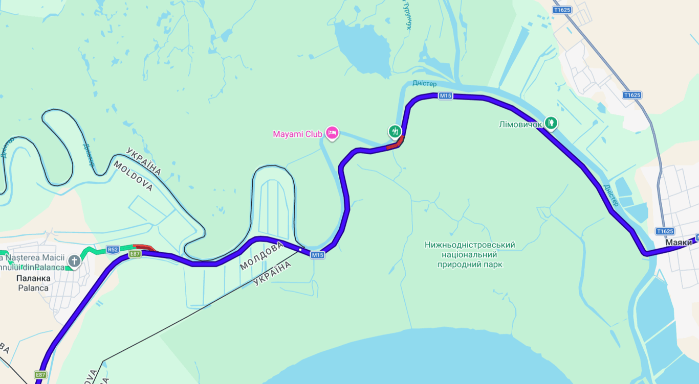 На Одещині у бік кордону з Молдовою спостерігаються затори - фото 1