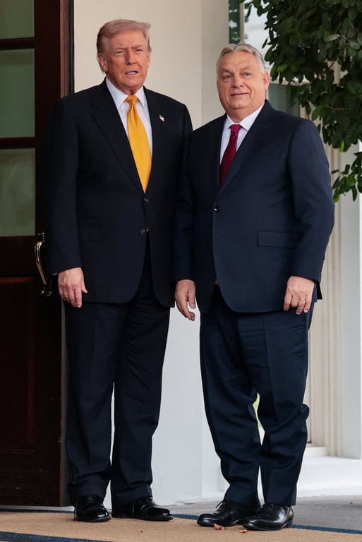 Дональд Трамп та Віктор Орбан