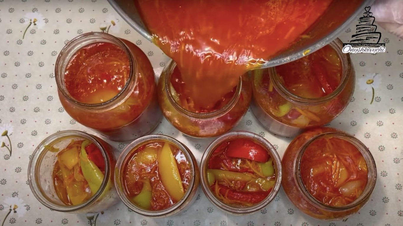 семейный рецепт лечо на зиму