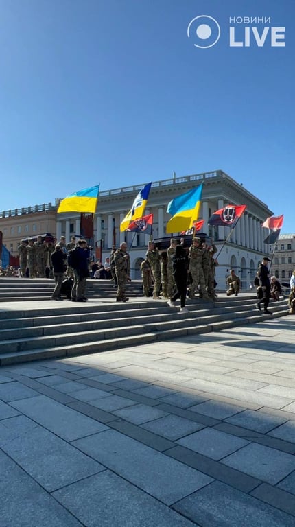 Прощание с Сергеем Коновалом и Тарасом Петришиным