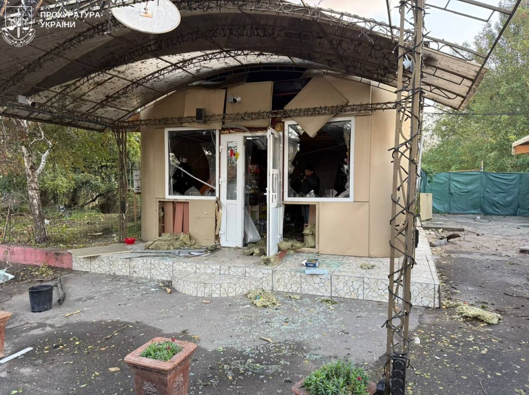 Зруйнована будівля в Одесі