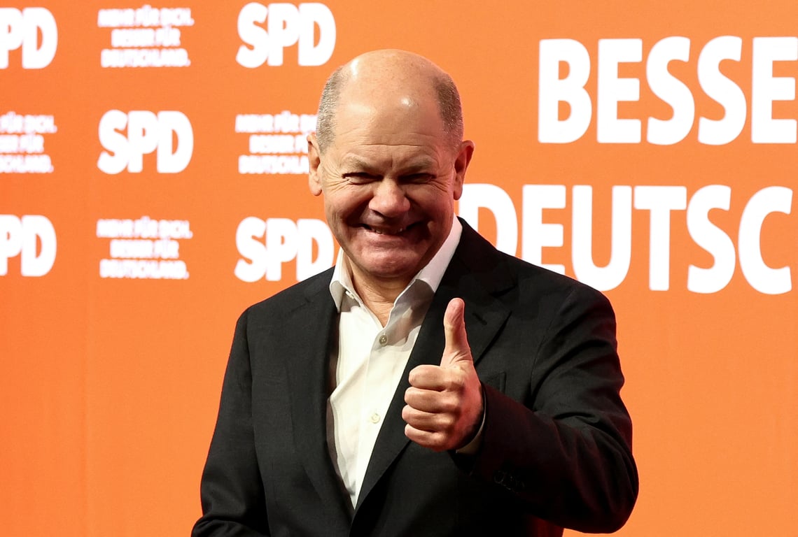 Канцлер Німеччини Олаф Шольц