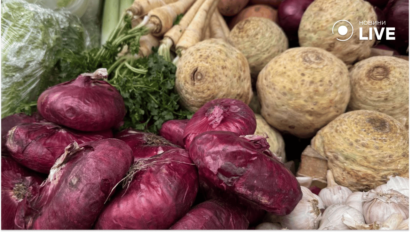 Ціни на овочі в Одесі