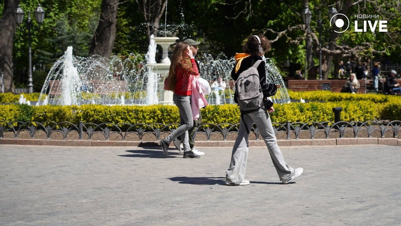 Весна в центрі Одеси