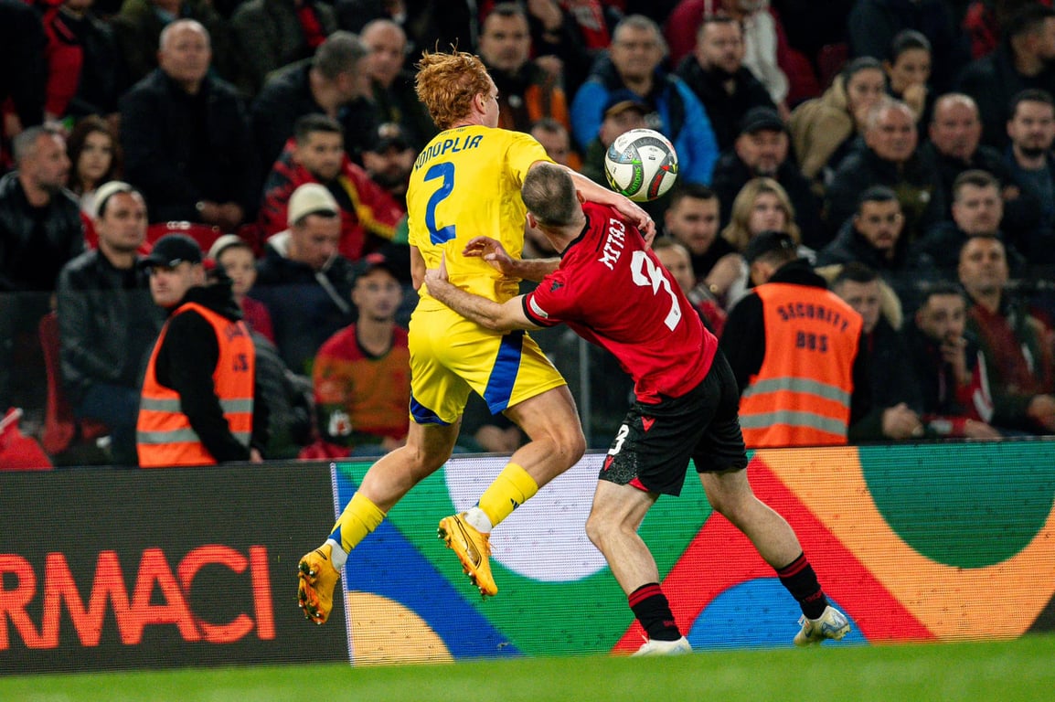 Футболисты сборной Украины