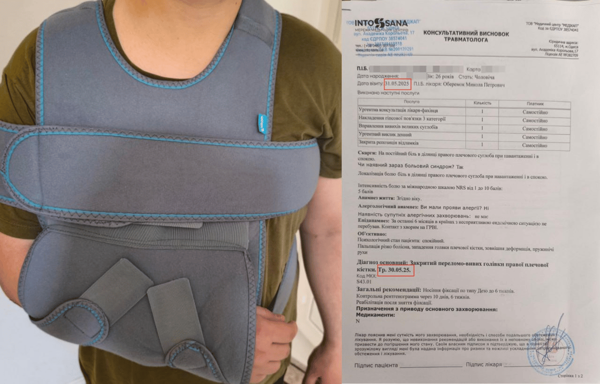Сломали ключицу и повезли на ВВК — скандал с ТЦК в Одессе - фото 1