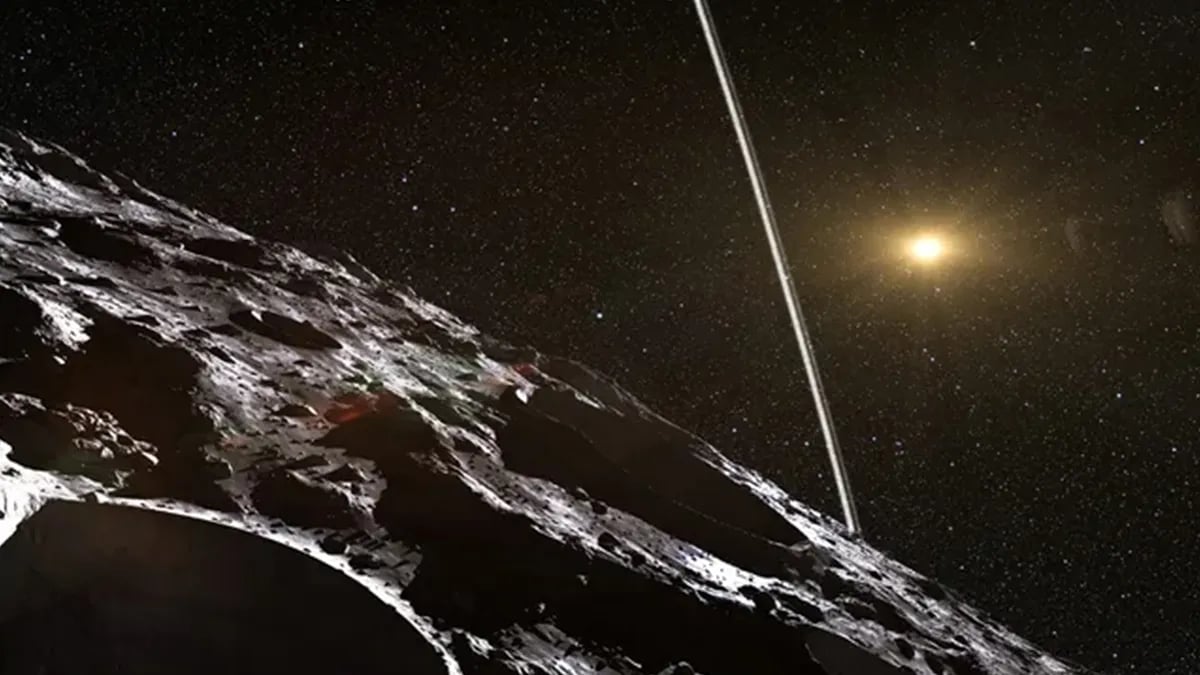 Ученые наткнулись на таинственный объект заключенный между Сатурном и Ураном с меняющим форму диском пыли.