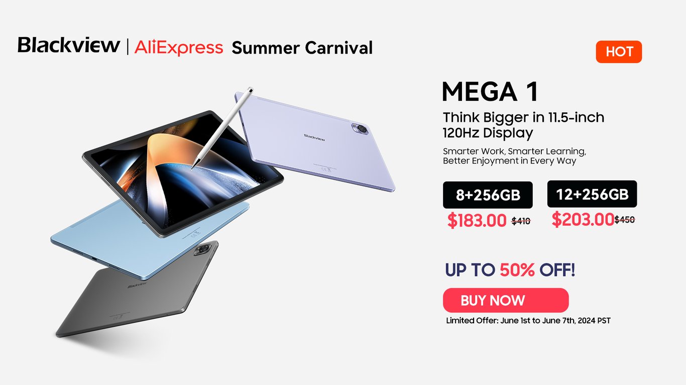 Присоединяйтесь к летнему карнавалу AliExpress: новинки от Blackview и OSCAL со скидками до 80%! - фото 3