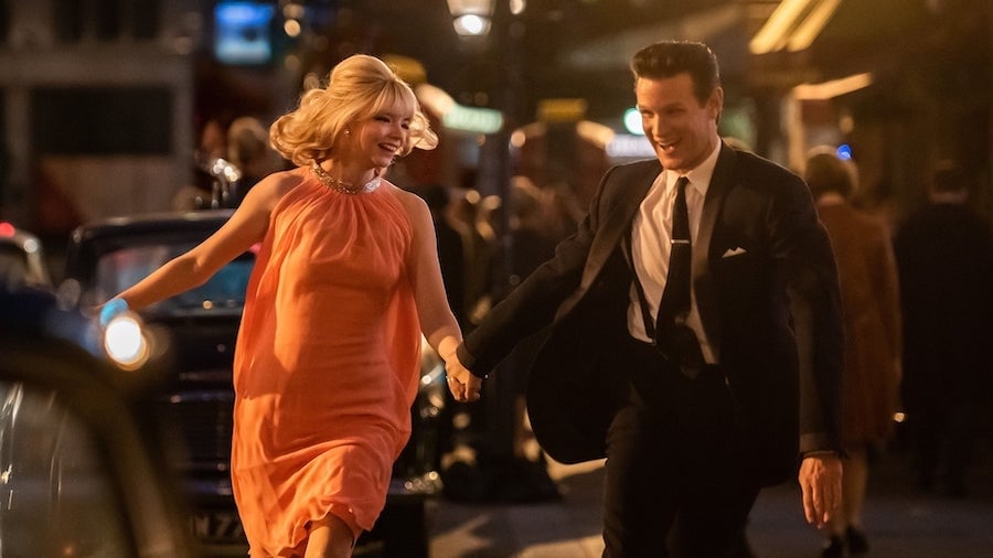 Кадр из триллера "Прошлой ночью в Сохо"