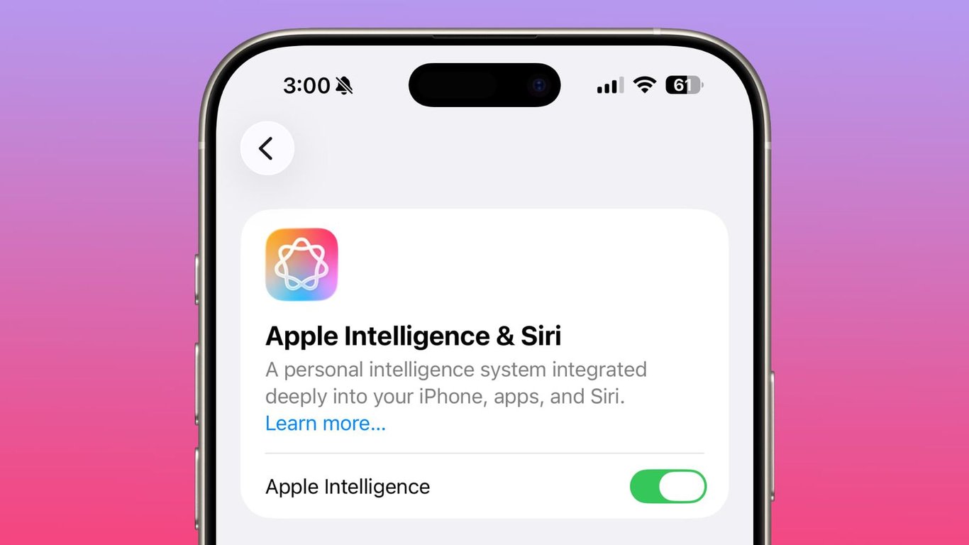 Apple Intelligence Settings