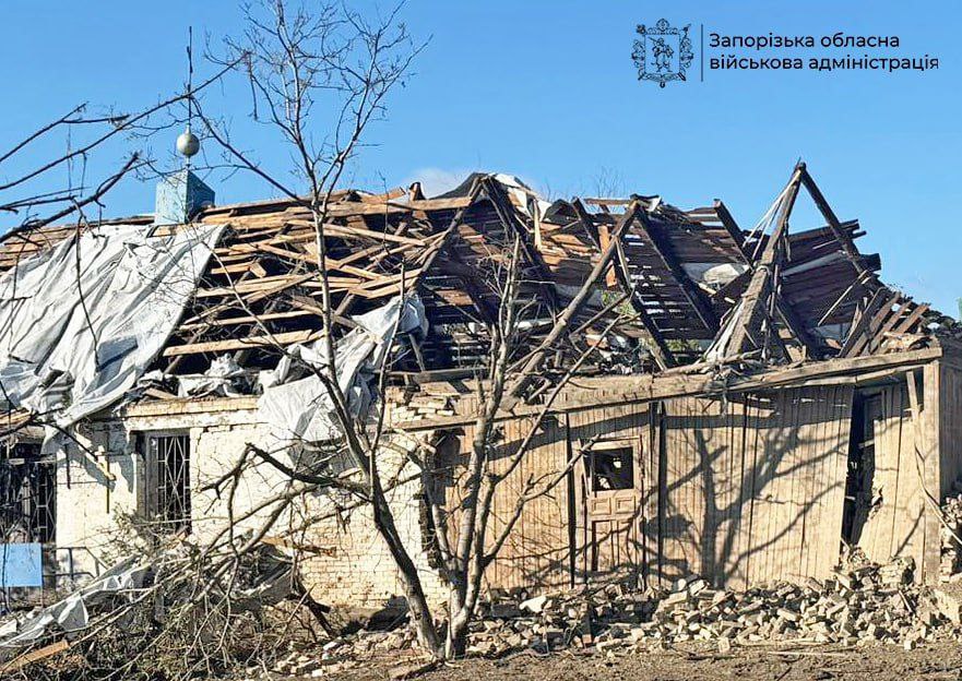 Shelling of the Zaporizhzhia region on October 12-13