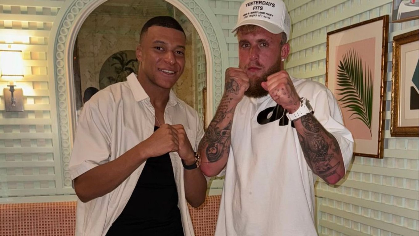 Джейк Пол і Кіліан Мбаппе