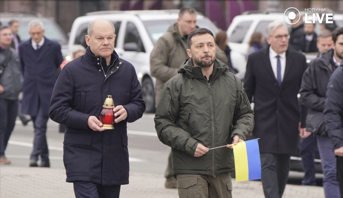 зеленський і шольц