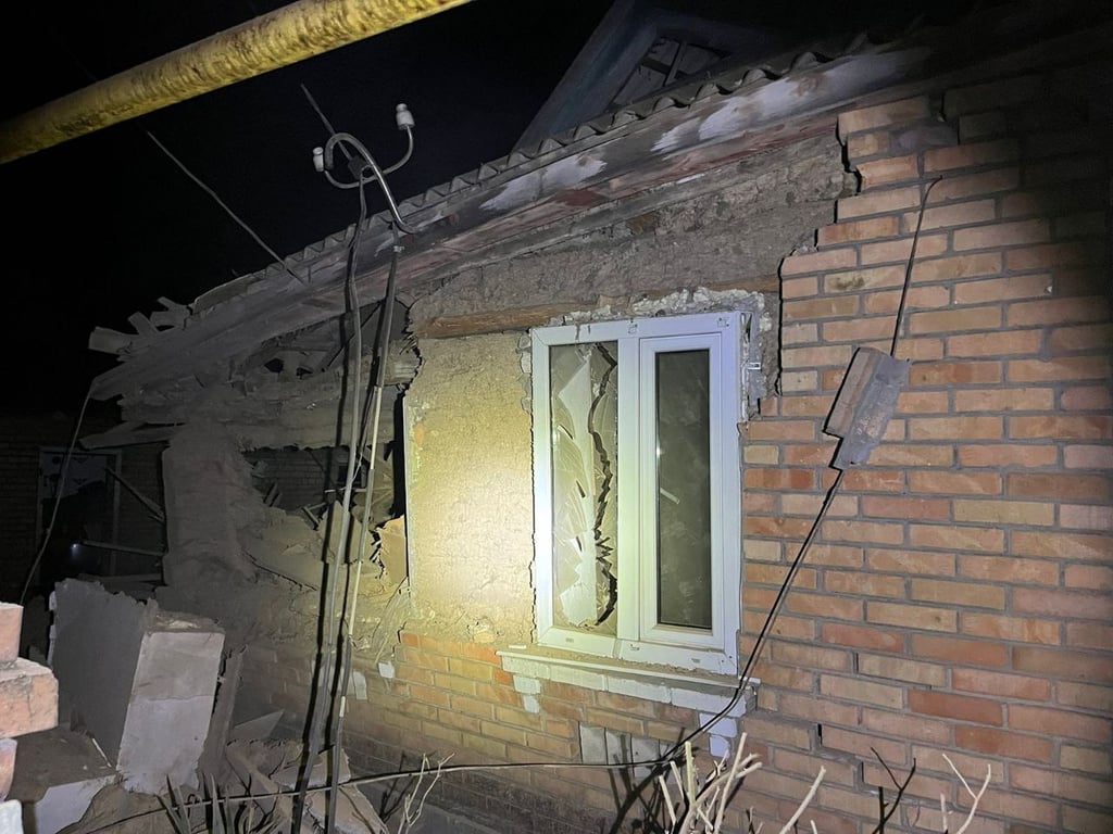 Последствия вражеской атаки в Кривой Рог. Фото: Сергей Лысак/Telegram