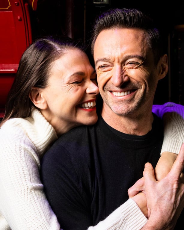 Саттон Фостер та Г'ю Джекман