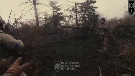 Охота на оккупантов — в 3-й ОШБр показали эффектные кадры стрелкового боя под Авдеевкой - 285x160