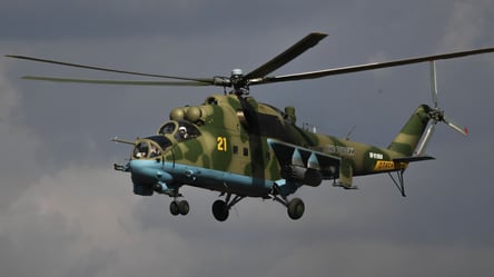 Украинские защитники уничтожили возле Авдеевки вражеский вертолет - 285x160