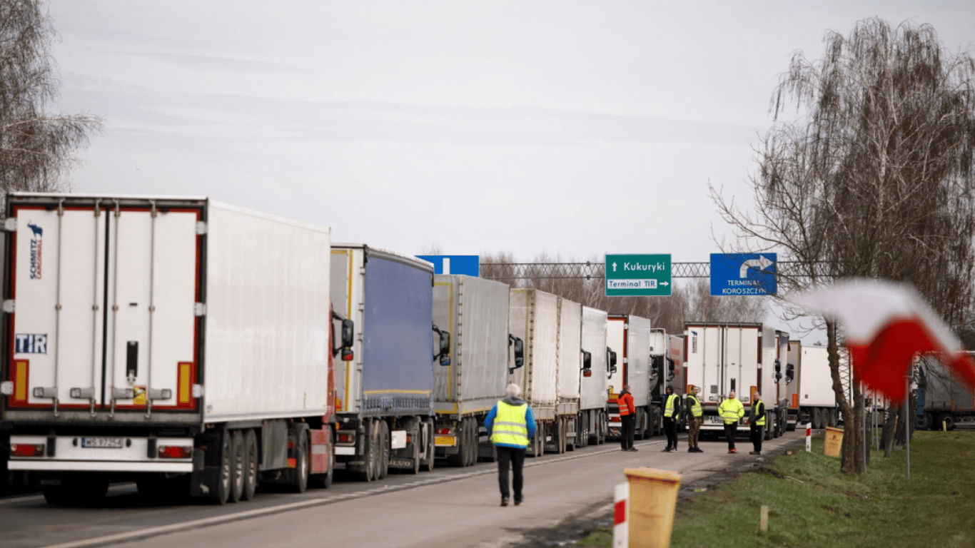 Польские перевозчики назвали цель забастовок на границе