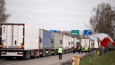 Польські перевізники назвали мету страйків на кордоні - 285x160