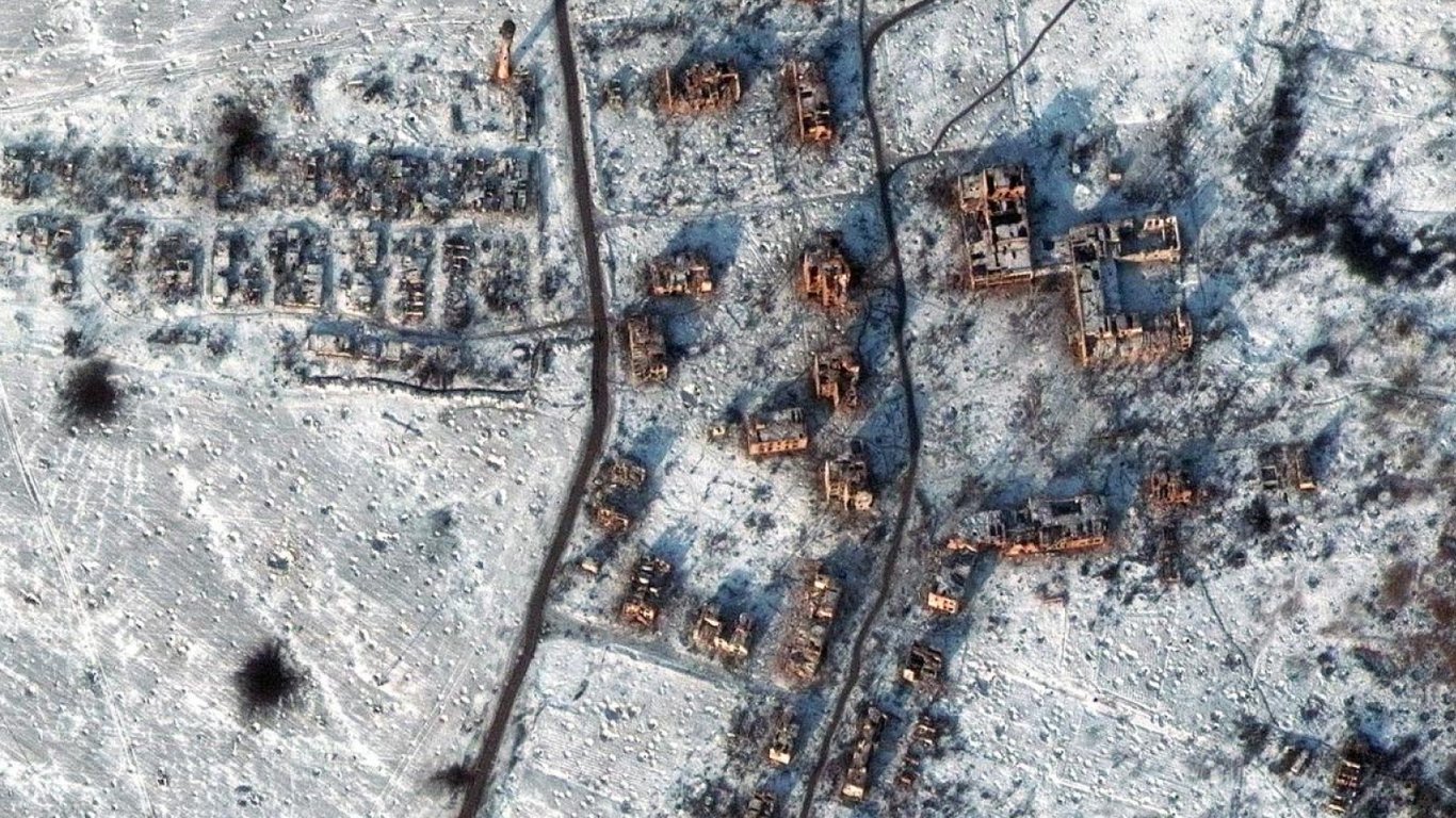 Как выглядит Соледар и Бахмут – Maxar опубликовал спутниковые снимки