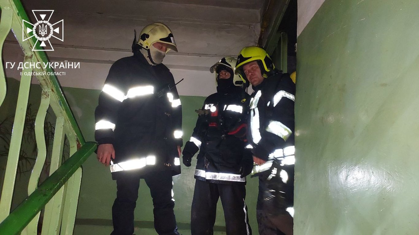 В Одесі сталася пожежа в багатоповерхівці