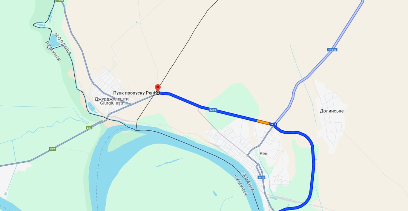 Черги на КПП "Рені — Джюрджюлешть" 19 липня