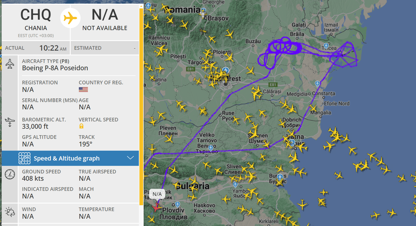 Над Чорним морем сьогодні працювало одразу три розвідники — які саме - фото 3