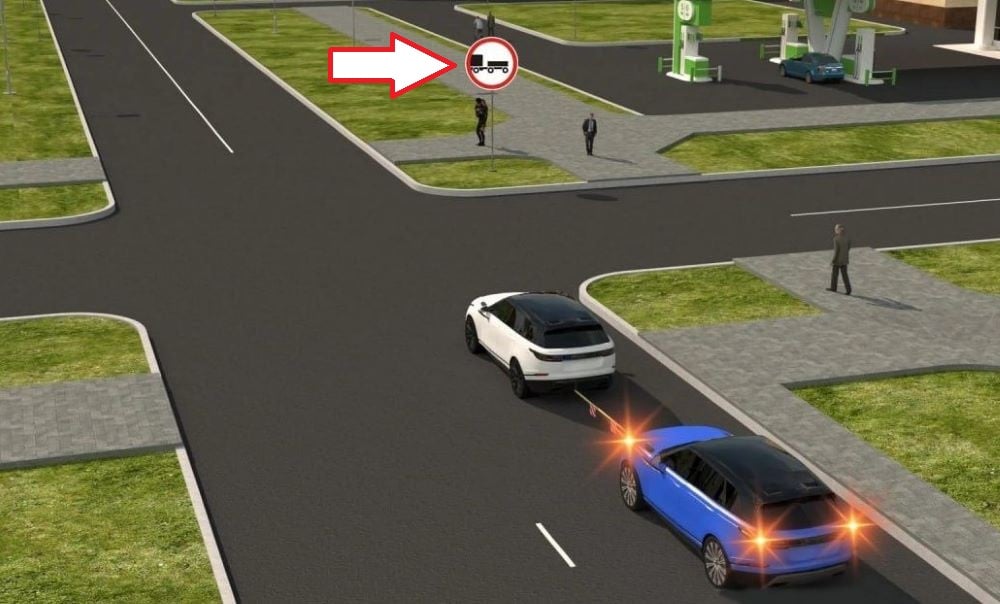 Помиляються 43% водіїв — чи дозволено буксирування синього авто прямо - фото 2