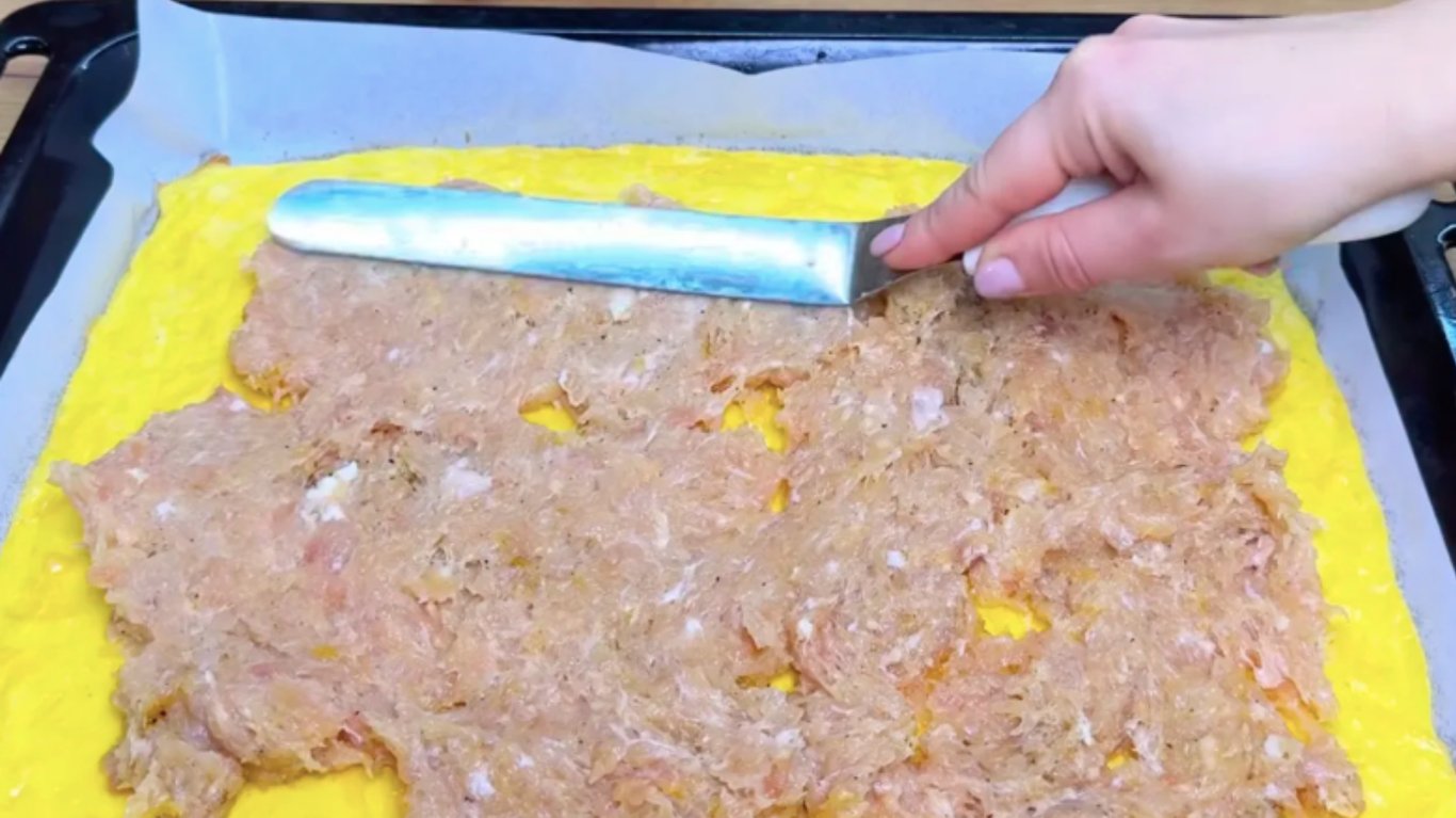 рецепт рулету з фаршу