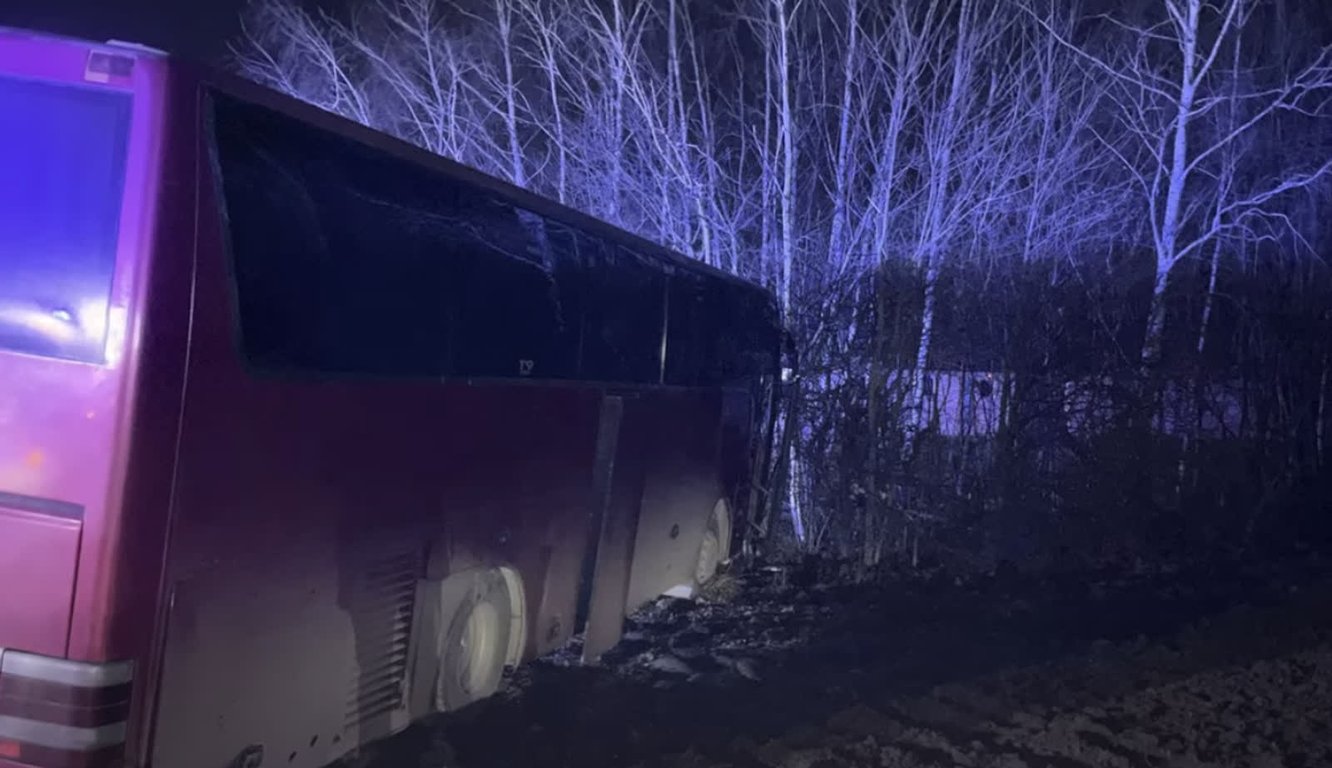 Автобус с украинцами попал в ДТП в Польше 6 декабря