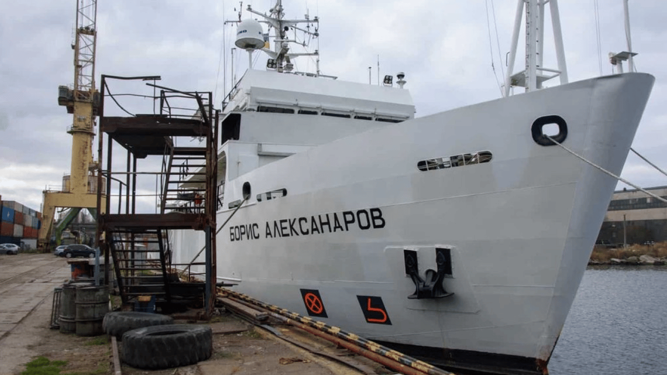Науково-дослідне судно "Борис Александров". Фото: Радіо Свобода