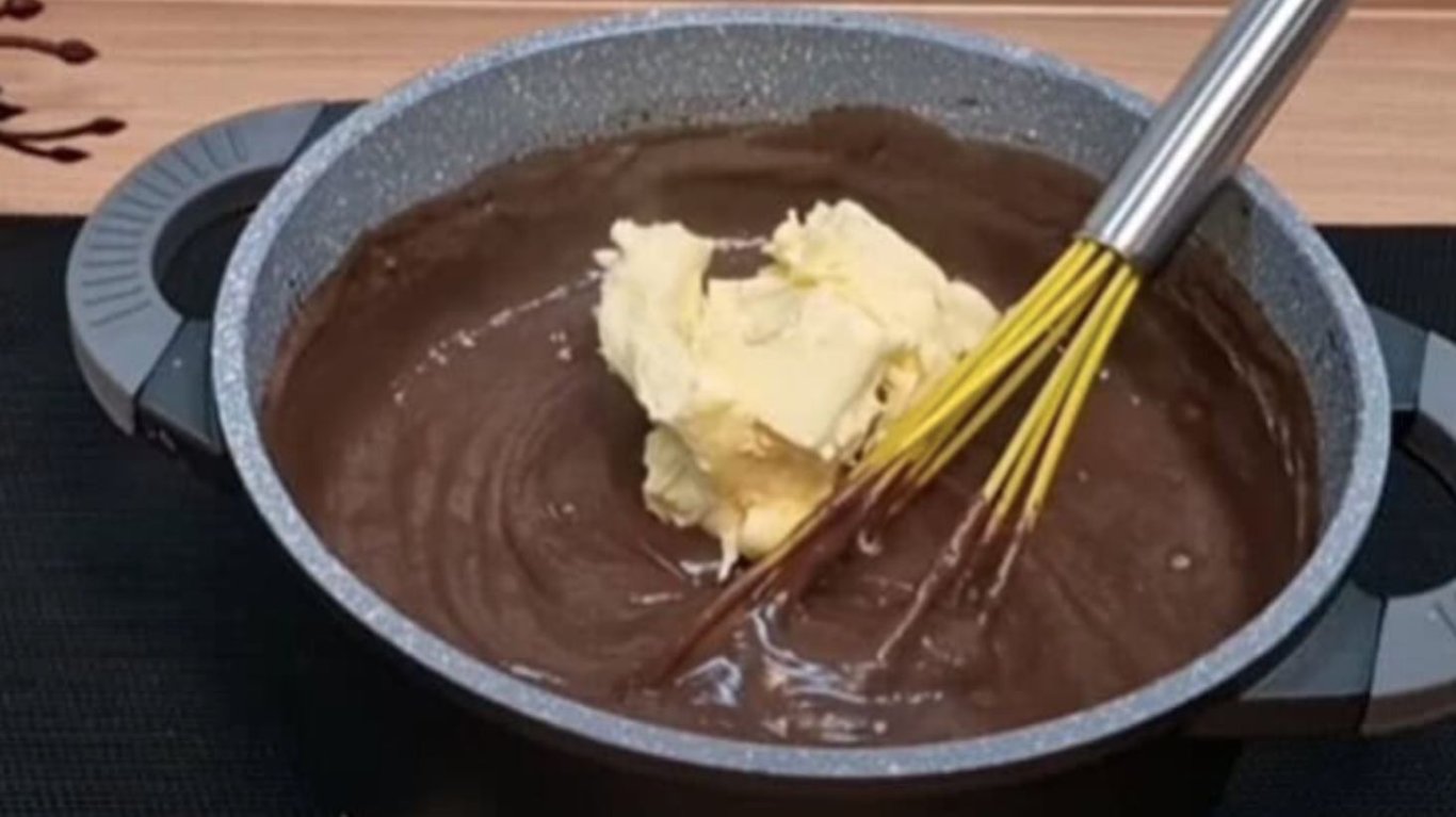 шоколадный бюджетный торт