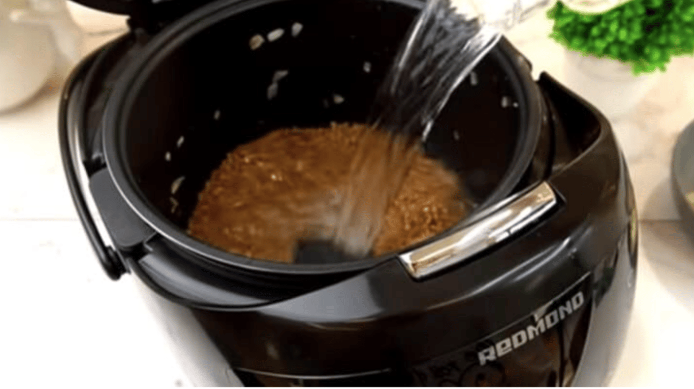 гречка з вершковим сиром у мультиварці