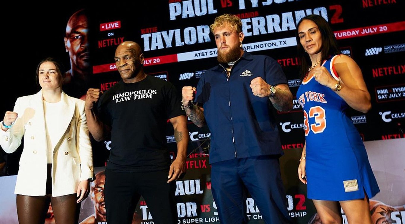 Майк Тайсон и Джейк Пол