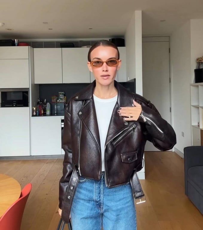 Шкіряна куртка не втратить актуальності ще довго