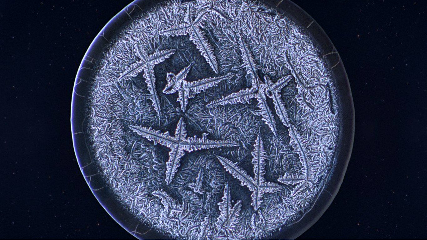 Как выглядят человеческие слезы под микроскопом — уникальны, как снежинки