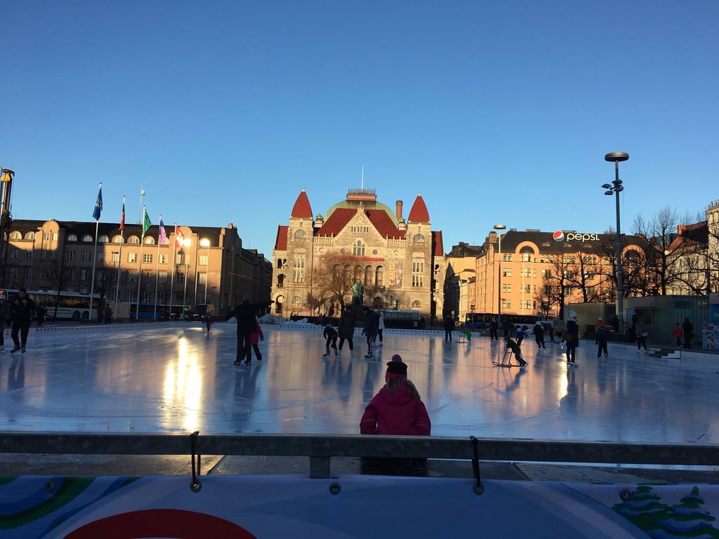 Каток у Фінляндії