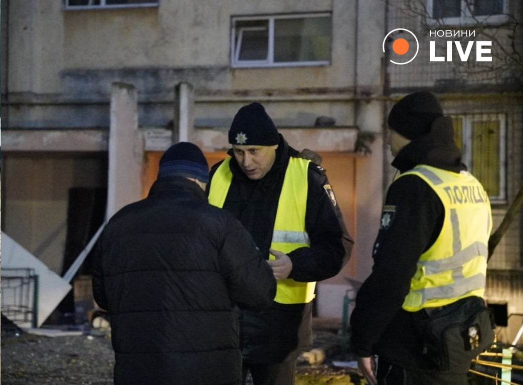 Наслідки обстрілу Києва 14 листопада