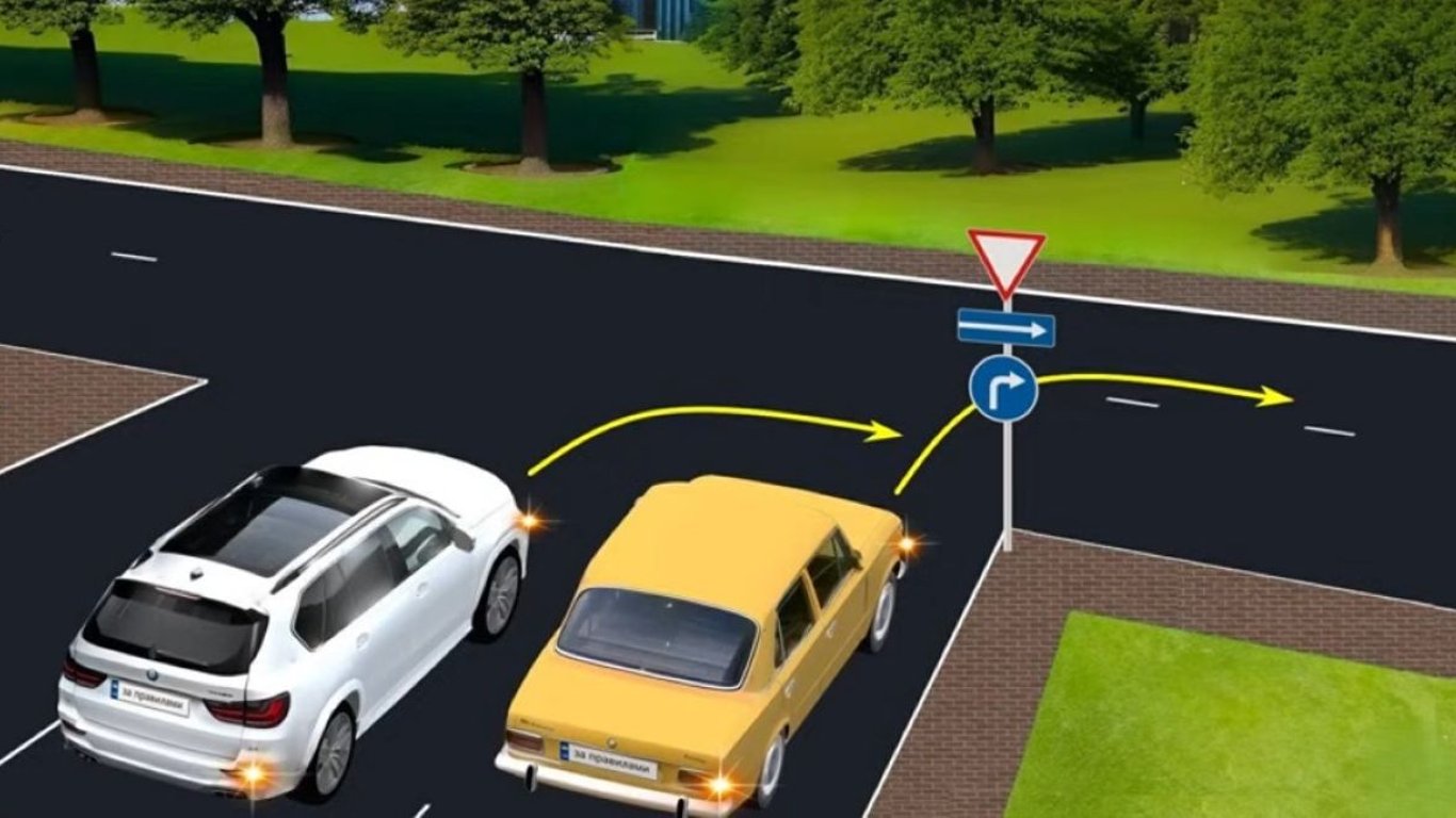 Проверьте себя в тесте на ПДД — кто из водителей поворачивает не по правилам