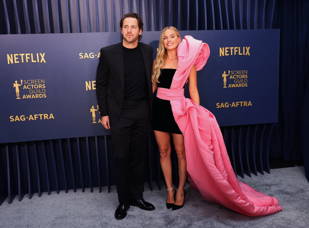 Акторка Марго Роббі та її чоловік Том Акерлі. Фото: Reuters