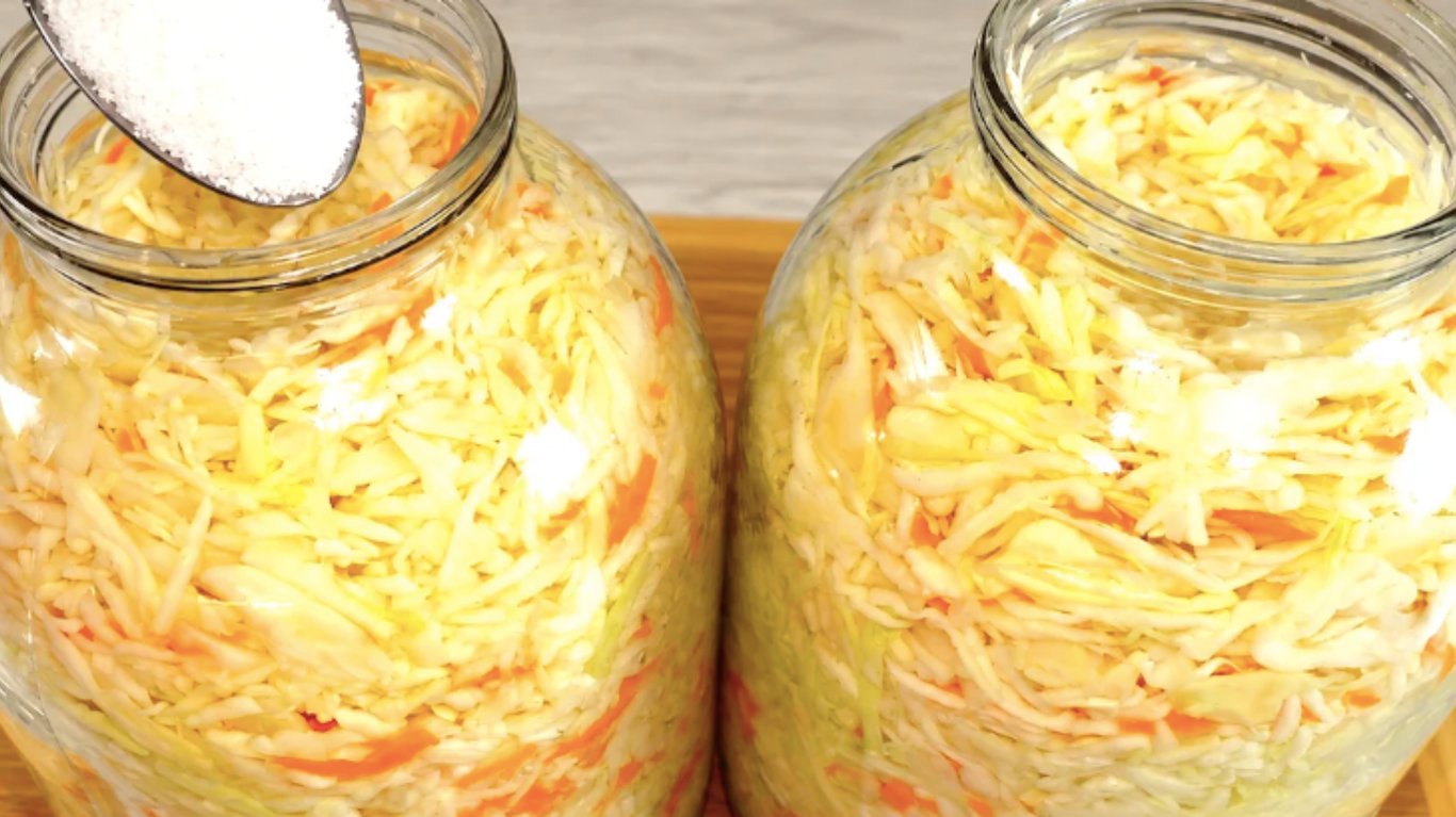 рецепт квашеної капусти