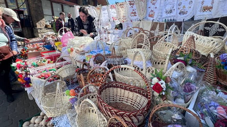 Плетеные корзины и пасхальный декор — обзор цен на Пасху во Львове - 290x166