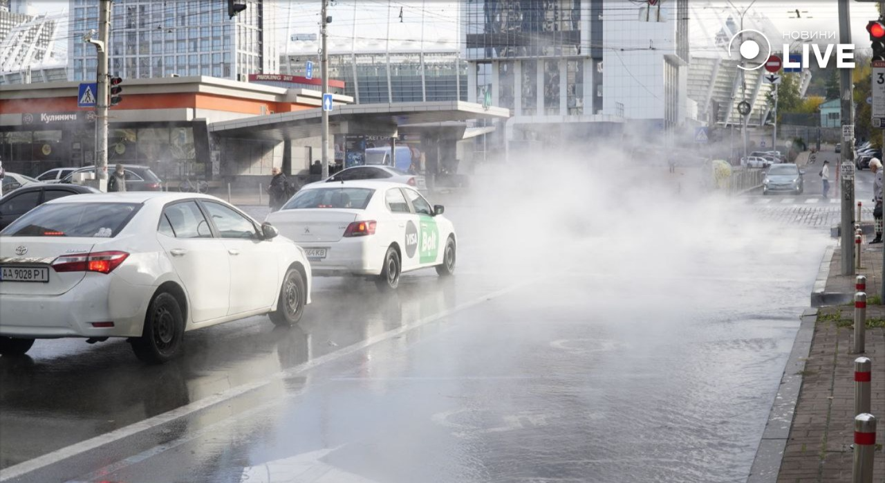 прорив тепломережі