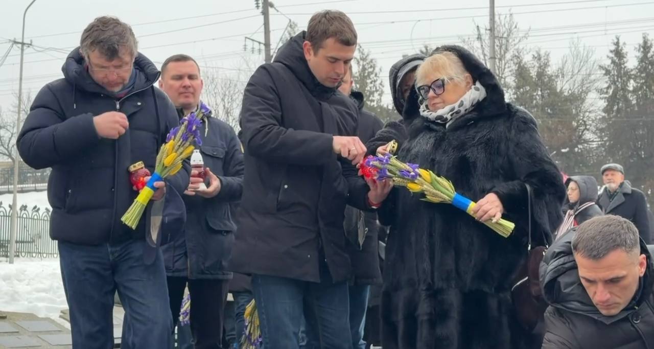 Почтение жертв Холокоста во Львове 27 января 2026 года