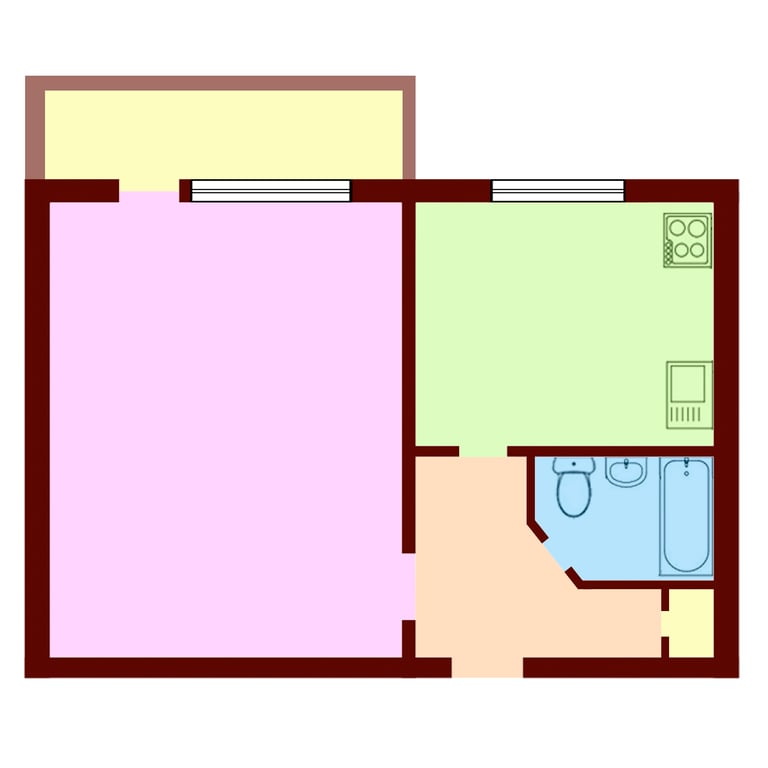 Квартира у хрущовці — чому однокімнатні мали саме таку площу - фото 1