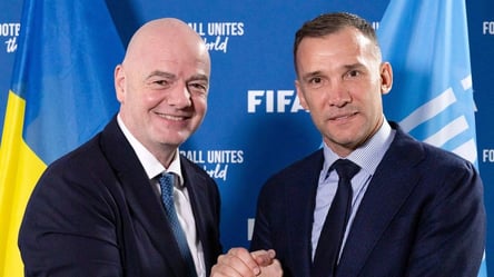 Шевченко встретился с главой ФИФА Инфантино — о чем говорили - 285x160