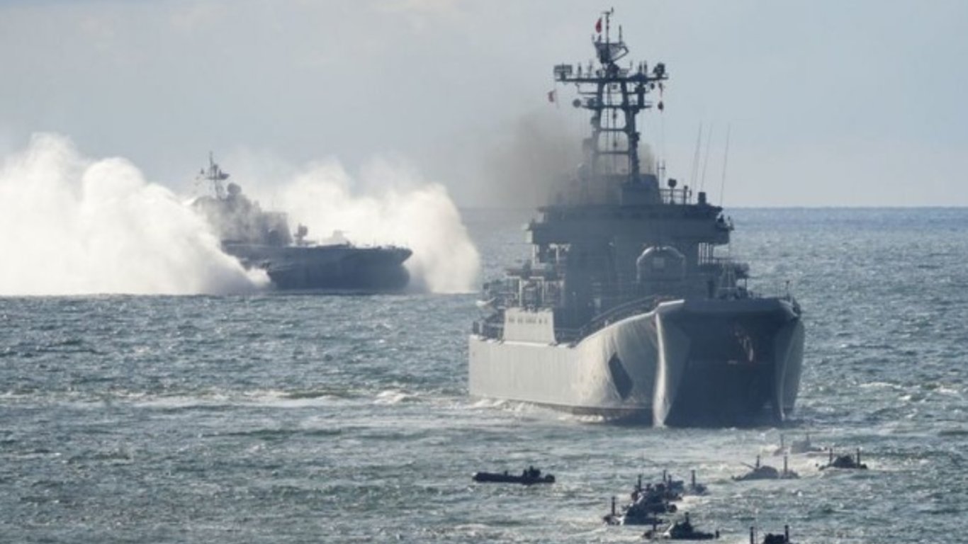 Россияне уменьшили количество кораблей в Черном море